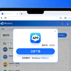 电脑端APP下载界面展示